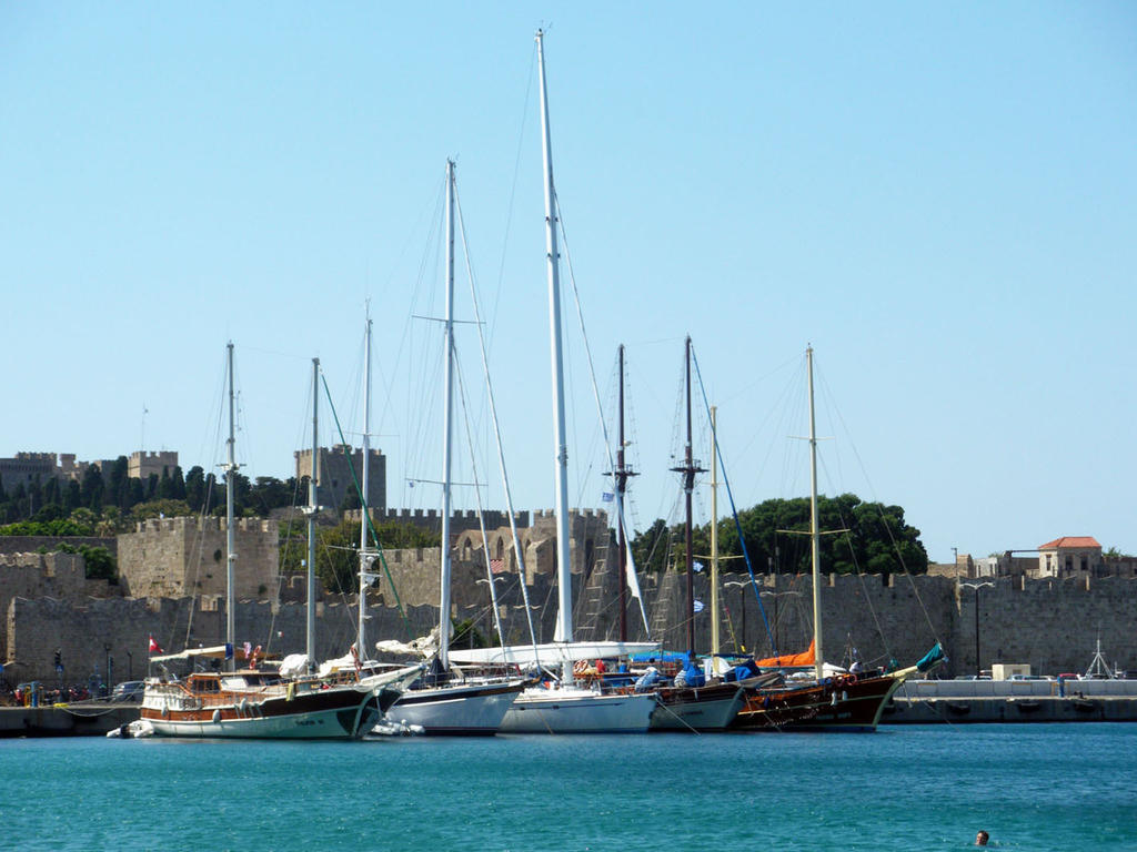 Medieval Inn Rhodes City Eksteriør billede